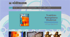 Desktop Screenshot of glasmalerei-oidtmann.de